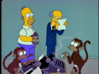 "it was the best of times, it was the BLURST of times?!? You stupid monkey!"